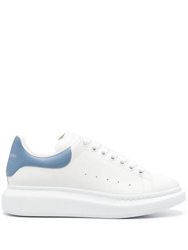 Oversized Leather Sneakers - Alexander McQueen - Modalova