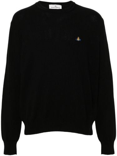 Cotton And Cashmere Blend Crewneck Jumper - Vivienne Westwood - Modalova