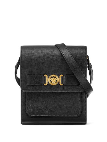 VERSACE - Leather Messenger Bag - Versace - Modalova