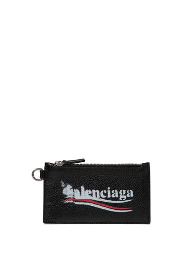 BALENCIAGA - Leather Card Case - Balenciaga - Modalova