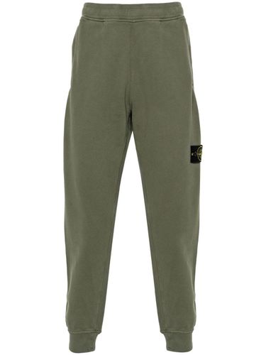 Logo Cotton Sweatpants - Stone Island - Modalova