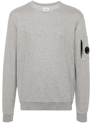 Logo Cotton Sweatshirt - C.p. company - Modalova