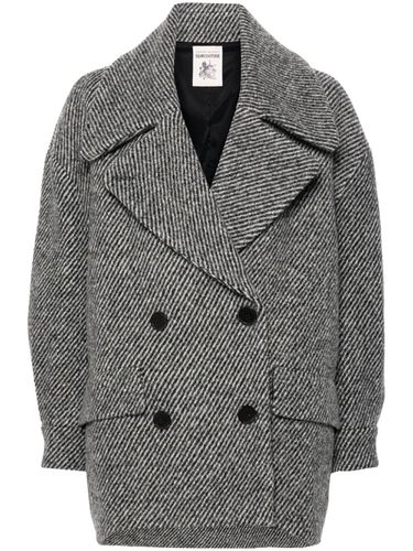 SEMICOUTURE - Dominique Wool Coat - Semicouture - Modalova