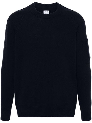 Wool Crewneck Sweater - C.p. company - Modalova