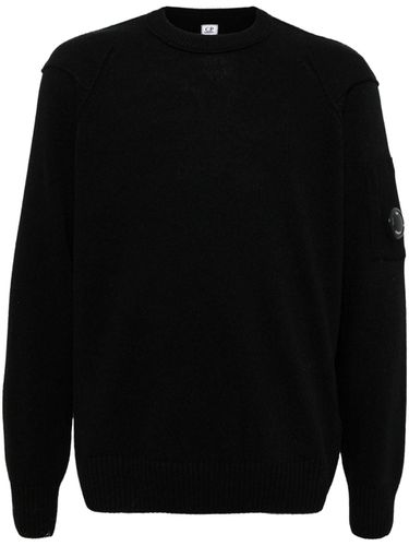 Wool Crewneck Sweater - C.p. company - Modalova