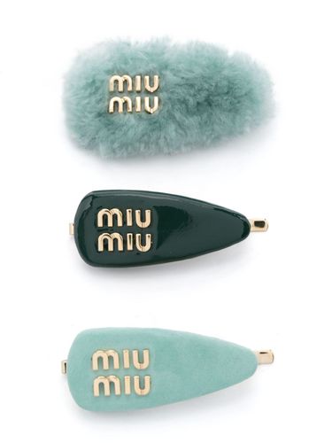 MIU MIU - Hair Clips - 3 Pack - Miu Miu - Modalova