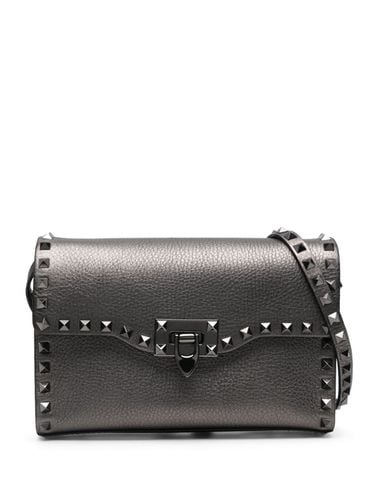 Rockstud Small Laminated Leather Shoulder Bag - Valentino Garavani - Modalova