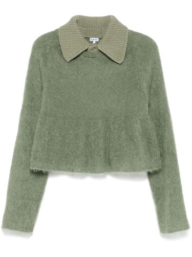 LOEWE - Wool Polo Sweater - Loewe - Modalova