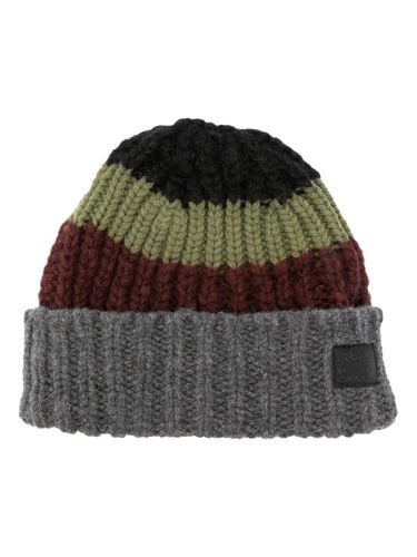 PAUL SMITH - Wool Colorblock Beanie - Paul Smith - Modalova