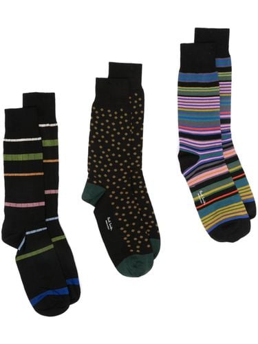 PAUL SMITH - 3 Pack Striped Socks - Paul Smith - Modalova