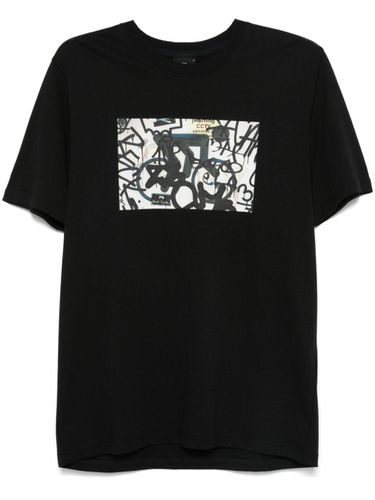 B&w Bike Cotton T-shirt - PS Paul Smith - Modalova