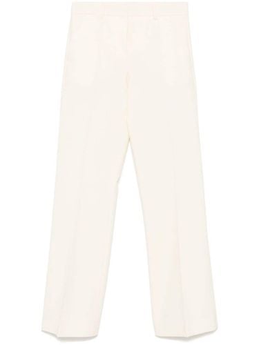 Wool Flared Trousers - Alberto Biani - Modalova