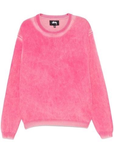 STUSSY - Cotton Crewneck Sweater - Stussy - Modalova