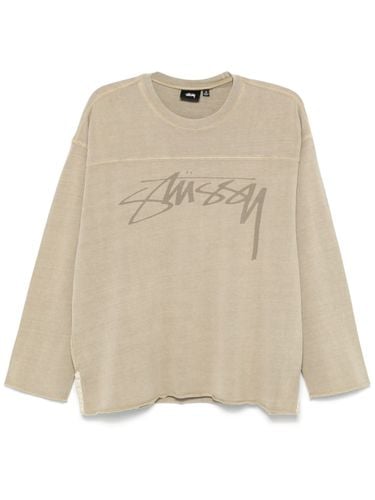 STUSSY - Logo Cottton Sweater - Stussy - Modalova