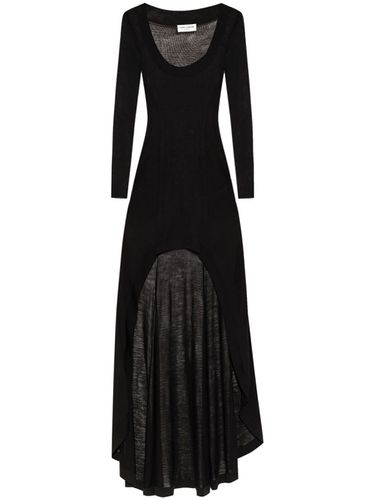 SAINT LAURENT - Wool Long Dress - Saint Laurent - Modalova