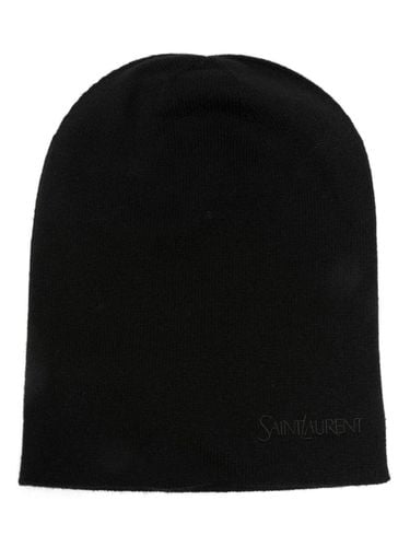 SAINT LAURENT - Wool Beanie - Saint Laurent - Modalova