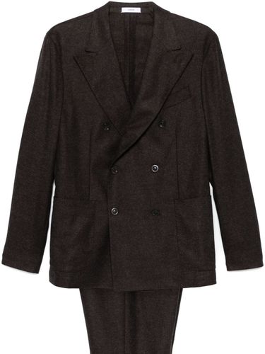 Flannel Double-breasted Suit - Boglioli - Modalova