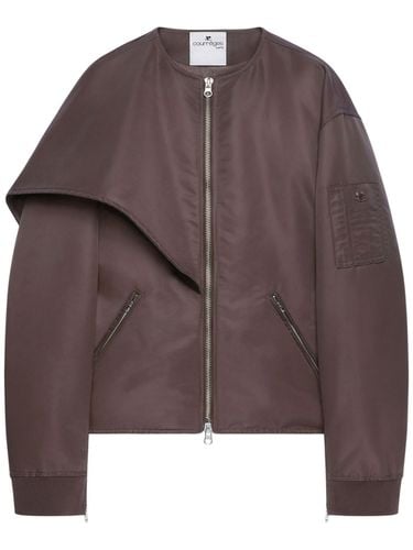 COURRÈGES - Nylon Knot Bomber Jacket - Courrèges - Modalova