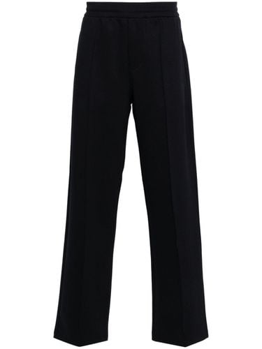 Wool Blend Trousers - Emporio Armani - Modalova