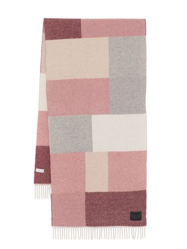 PAUL SMITH - Wool Colorblock Scarf - Paul Smith - Modalova