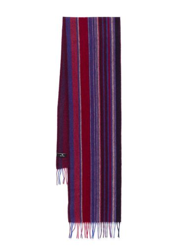 Multi Colour Stripe Wool Scarf - PS Paul Smith - Modalova