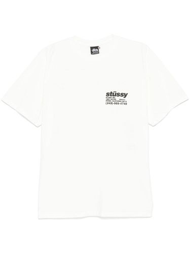 STUSSY - Dna Print Cotton T-shirt - Stussy - Modalova