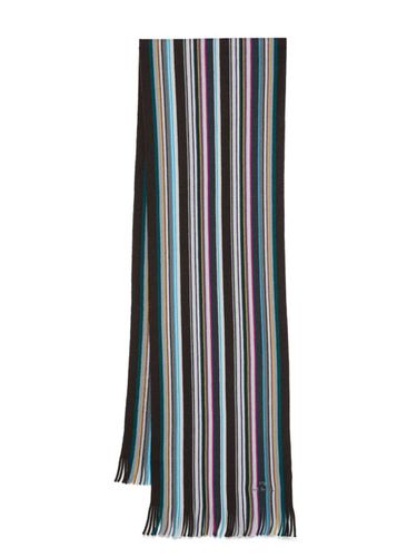 Multicolor Stripe Wool Scarf - PS Paul Smith - Modalova