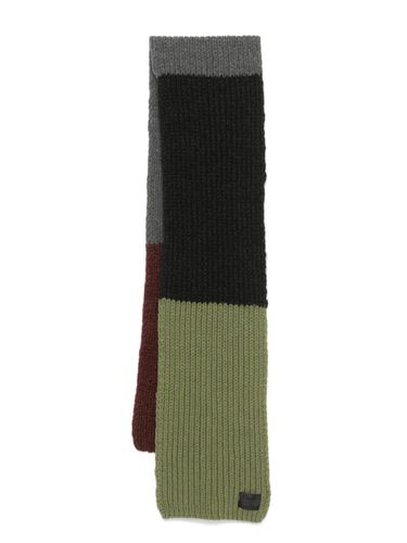 PAUL SMITH - Wool Colorblock Scarf - Paul Smith - Modalova