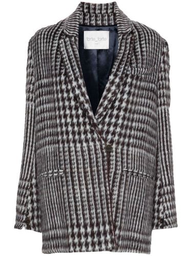 FORTE FORTE - Wool Checked Coat - Forte Forte - Modalova