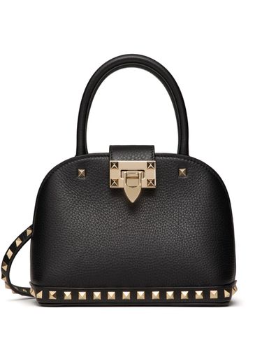 Rockstud Leather Handbag - Valentino Garavani - Modalova