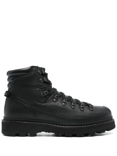 MONCLER - Peka Trek Leather Boots - Moncler - Modalova