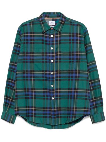 Checked Cotton Shirt - PS Paul Smith - Modalova