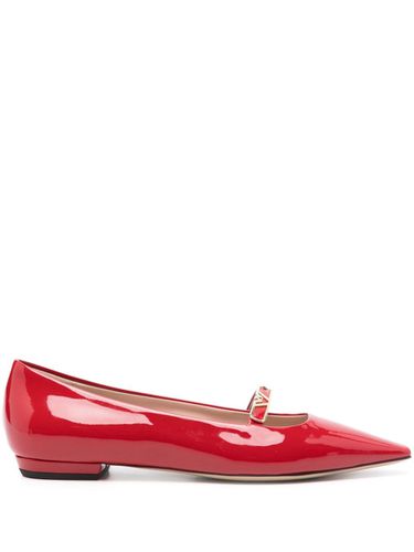 Patent Leather Ballets - Emporio Armani - Modalova