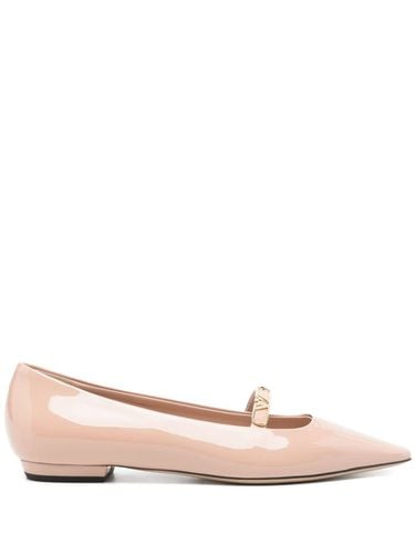 Patent Leather Ballet Flats - Emporio Armani - Modalova