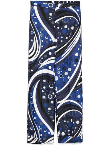 PUCCI - Printed Silk Trousers - Pucci - Modalova