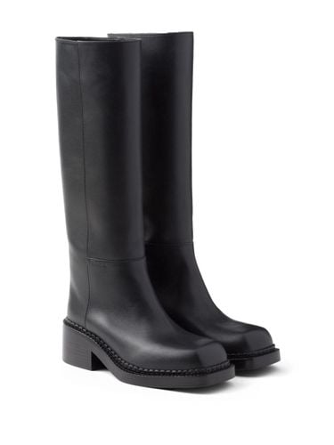 PRADA - Leather Boots - Prada - Modalova