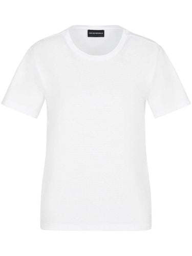 EMPORIO ARMANI - Logo Cotton Shirt - Emporio Armani - Modalova