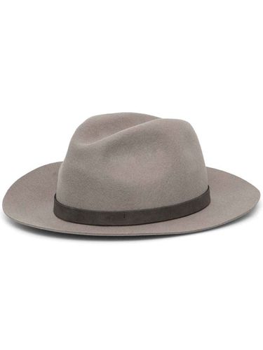 EMPORIO ARMANI - Wool Fedora Hat - Emporio Armani - Modalova