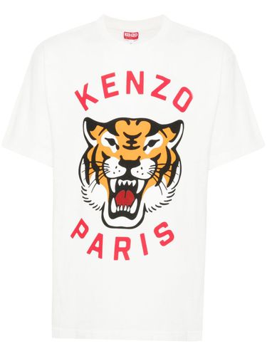 KENZO - Lucky Tiger Cotton T-shirt - Kenzo - Modalova