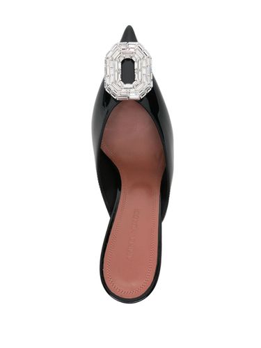 Camelia Patent Leather Mules - Amina Muaddi - Modalova