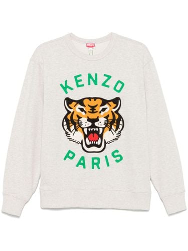 Lucky Tiger Cotton Sweatshirt - Kenzo - Modalova