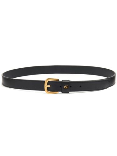 Vlogo Signature Leather Belt - Valentino Garavani - Modalova