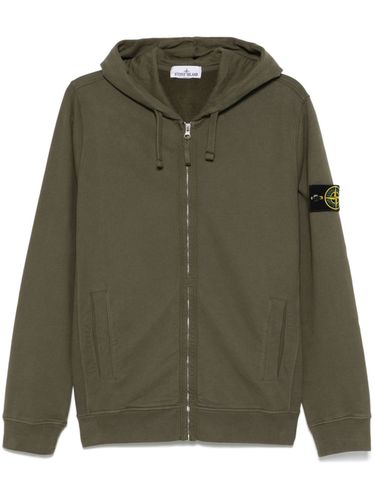 STONE ISLAND - Logo Cotton Hoodie - Stone Island - Modalova