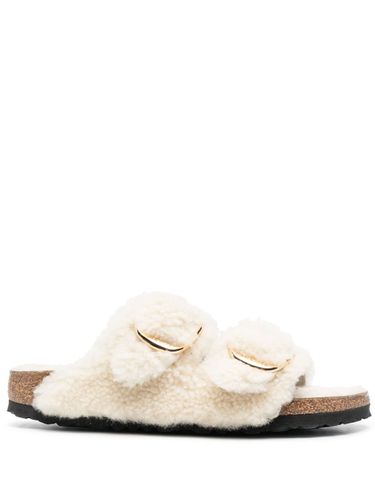 Arizona Big Buckle Shearling Sandals - Birkenstock - Modalova