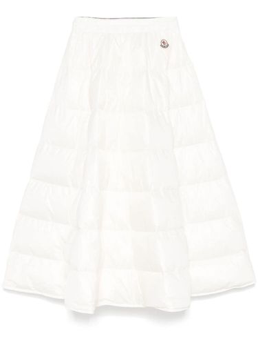 MONCLER - Nylon Padded Midi Skirt - Moncler - Modalova