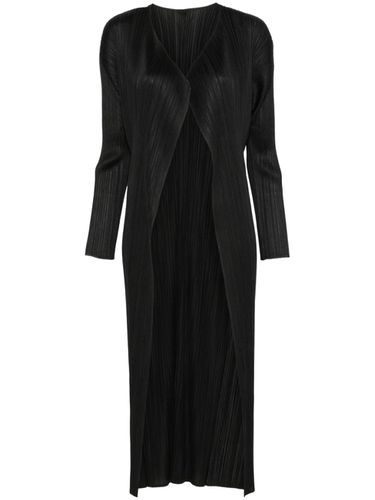 Pleated Long Cardigan - Pleats Please Issey Miyake - Modalova