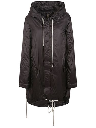 Nylon Parka Coat - Rick Owens Drkshdw - Modalova