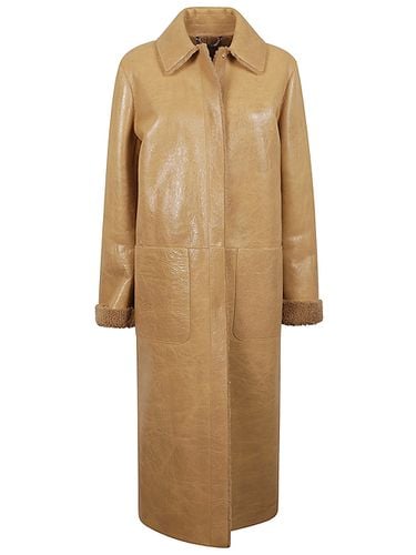 FENDI - Leather Coat - Fendi - Modalova