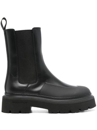 WOOLRICH - Leather Chelsea Boots - Woolrich - Modalova