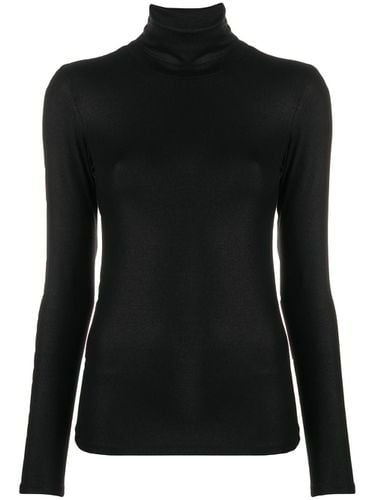 MAJESTIC - Lurex High-neck Sweater - Majestic - Modalova